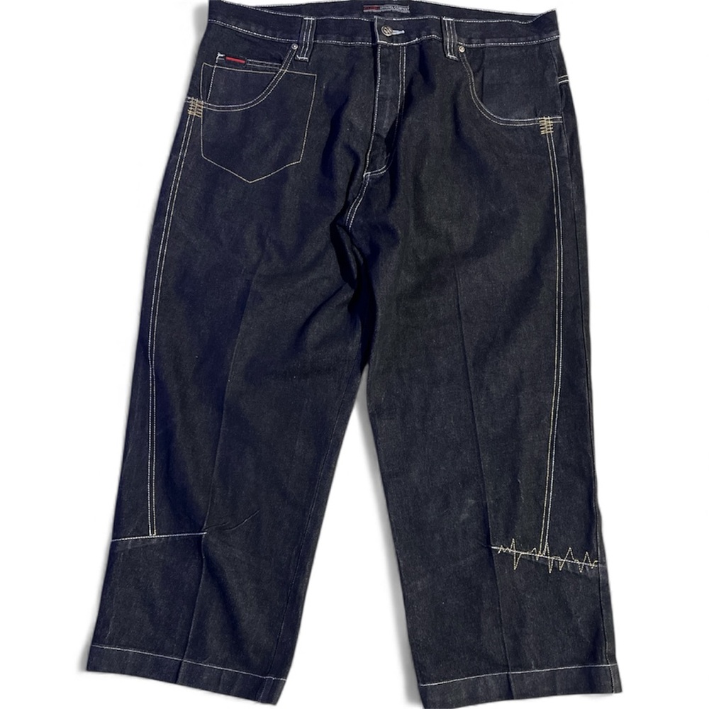 Vintage Fubu Collection Circa 1992 black denim  Mens cotton Y2K jeans